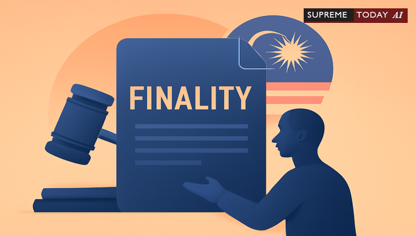 Appellate Exhaustion and the Principle of Finality in Malaysian Court Decisions
