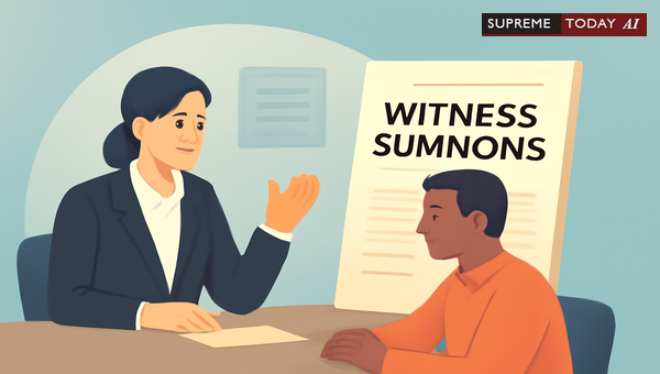 Legal Representation During Witness Summons Under Section 111 of Malaysian Criminal Procedure Code