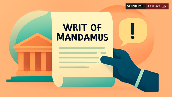 Writ of Mandamus Despite Alternative Remedies: Assessing Adequacy and Judicial Discretion