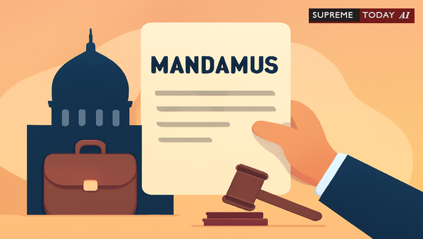 Enforcing Public Duties via Mandamus in Malaysia: Principles and Limitations