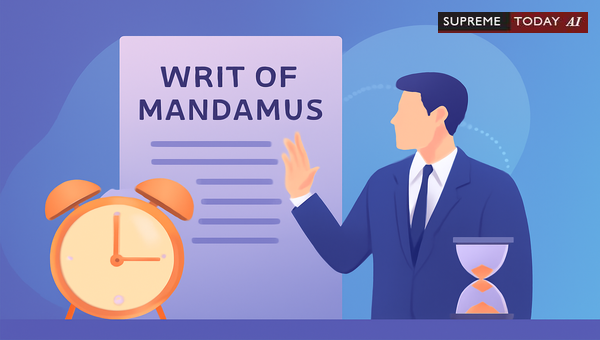 Challenging Extreme Delays in Writ of Mandamus Petitions for Statutory Duties