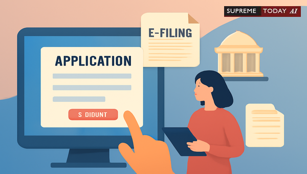 Judicial Perspectives on Mandatory E-Filing Requirements for Applications in Indian Courts