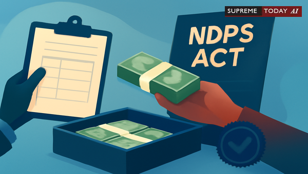 Mandatory Inventory of Seized Cash in NDPS Investigations: Compliance Under Section 52A