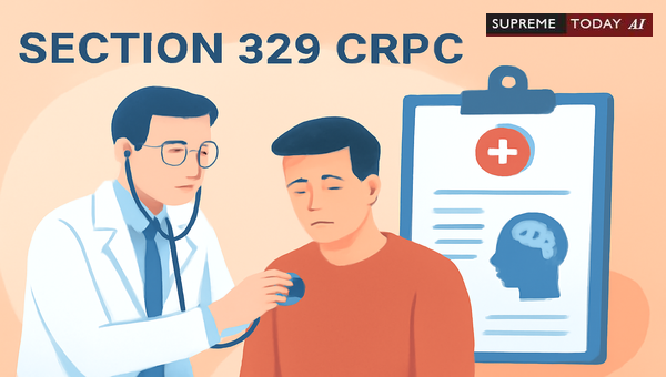 Is Examining Board Doctors Mandatory Under Section 329 CrPC in Unsound Mind Cases?