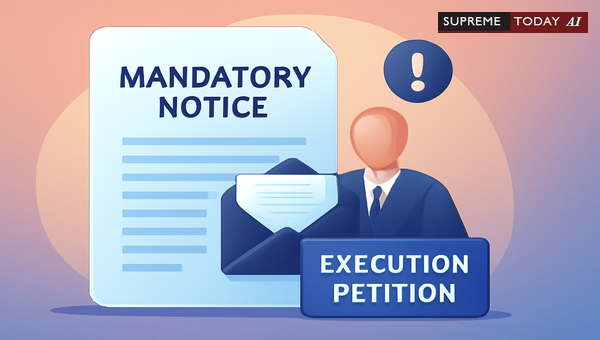 Mandatory Notice Requirements for Judgment Debtors under CPC Order 21 Execution Proceedings