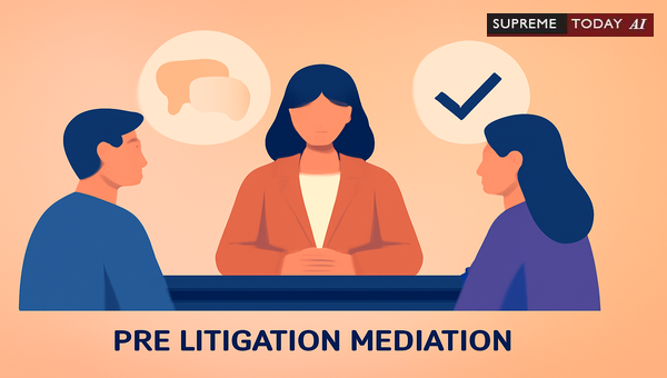 Mandatory Pre-Litigation Mediation under Commercial Courts Act: Judicial Standards and Compliance