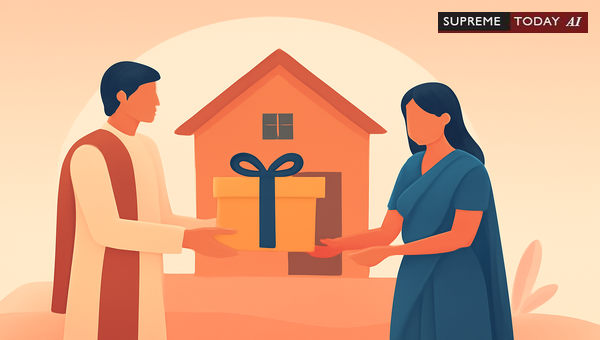 Is Registration Mandatory for Husband to Wife Immovable Property Gifts Under Hindu Law?