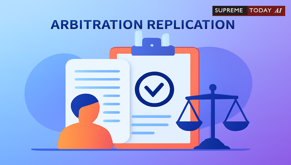 Is Filing a Replication Mandatory in Arbitration Proceedings Under the Arbitration Act 1996?