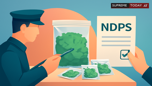 Mandatory Sampling of Seized Ganja Packets and Bail Implications Under the NDPS Act Provisions