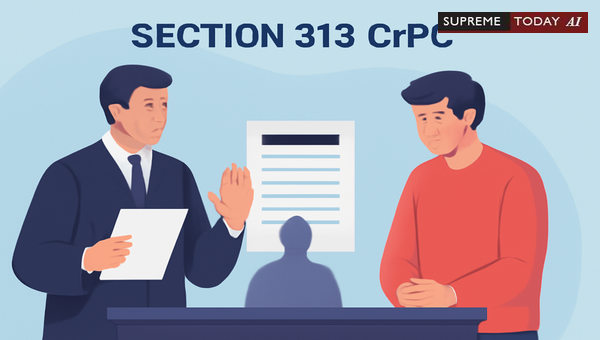 Mandatory Section 313 CrPC Examination Requirements in the Absence of Substantive Evidence