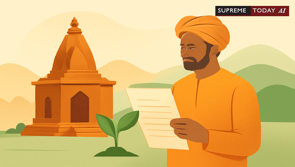 Mandir Mafi Land: Cannot Be Allotted or Regularized?