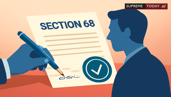 Admissibility of Documents Marked Through Plaintiff's Husband as PW2 Under Indian Evidence Act