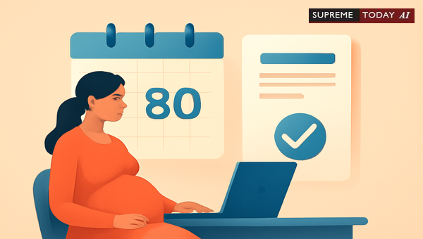 Maternity Leave Entitlement Under 80 Days Service Threshold of Maternity Benefit Act