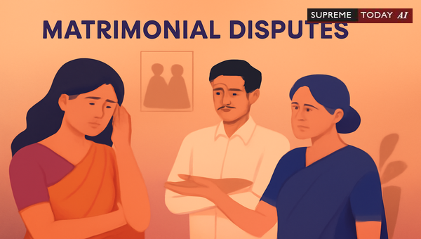 Restraining Conviction of Husbands' Relatives in Matrimonial Disputes: Judicial Precedents