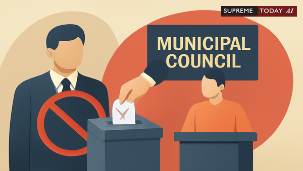 Disqualification in Prior Municipal Terms Does Not Bar Candidacy for New Terms Under MCS Act