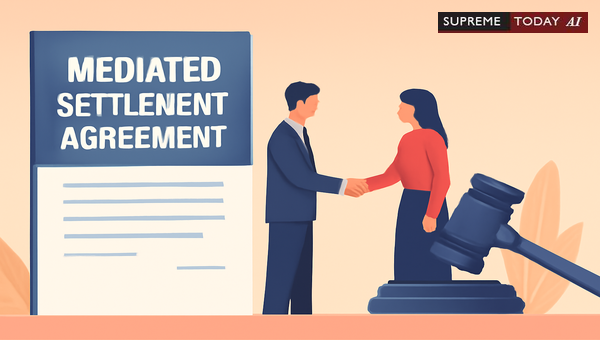 When Is A Mediated Settlement Agreement Deemed An Executable Decree Under CPC Provisions?