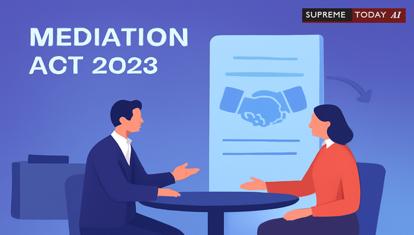 Mediation Act 2023 Applicability to Pending Litigation and Cause of Action Interpretations