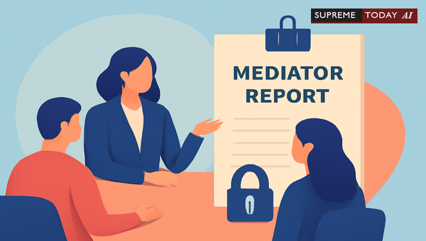 Admissibility and Binding Effect of Mediator Reports on Judicial Proceedings India