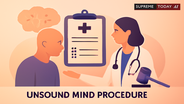 Procedure for Court-Mandated Medical Examination of Persons of Unsound Mind in India
