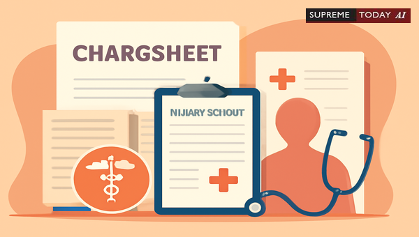 Medical Reports in Criminal Chargesheets: Admissibility and Evidentiary Standards in India