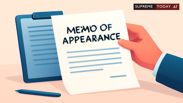 Validity of Memo of Appearance as an Alternative to Vakalatnama in Civil Court Proceedings