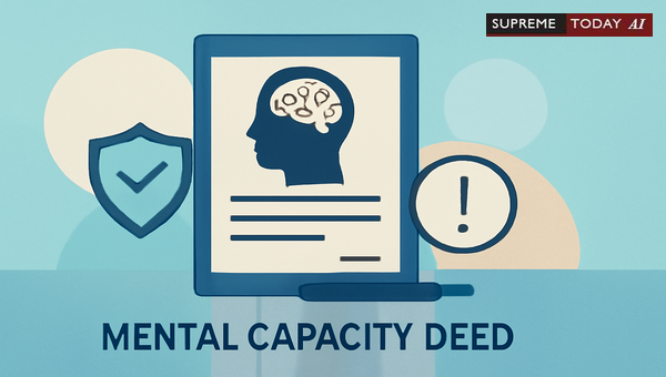 Mental Capacity and Burden of Proof in Deed Execution Disputes: Evidence Requirements