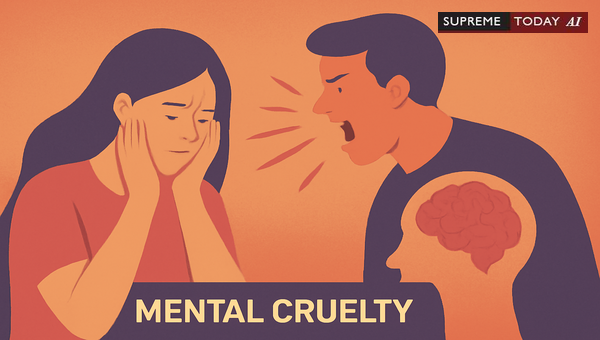 Mental Cruelty Under India's Domestic Violence Act: Judicial Standards and Thresholds