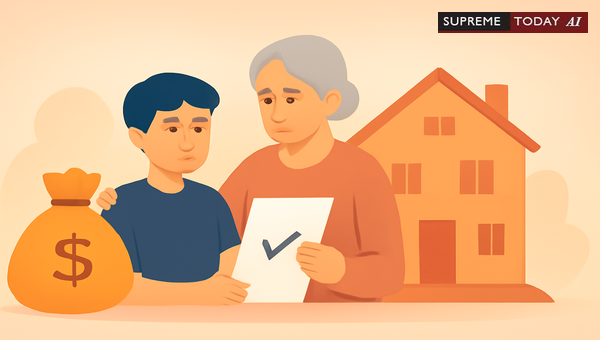Minor Property Sale: Grandmother's Role in District Court Permission After Father's Death