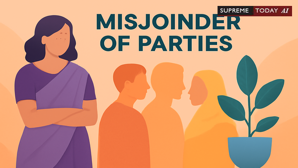 Misjoinder and Non-Joinder of Parties in Indian Civil Litigation: Procedural Implications