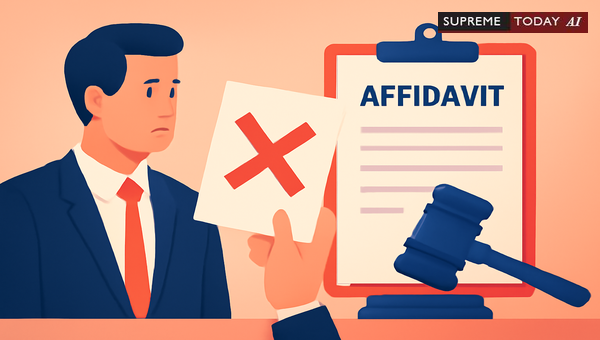 Consequences of Misrepresenting Pending Criminal Case History in Affidavits and Bids