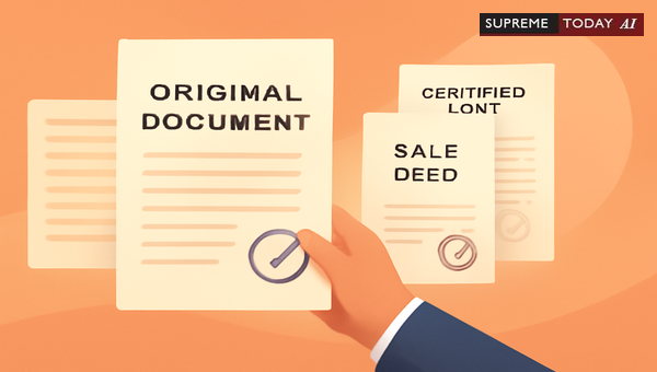Impact of Missing Original Documents on Transaction Validity and Admissibility in Court