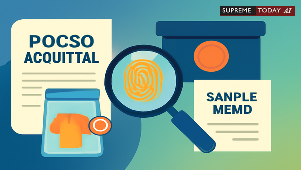 Missing Seal Impression on Sample Memo in POCSO Cases: Supreme Court Acquittal Ruling
