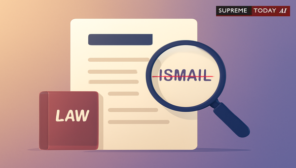 Rectifying Erroneous Names in Court Intitulments and Procedural Headings