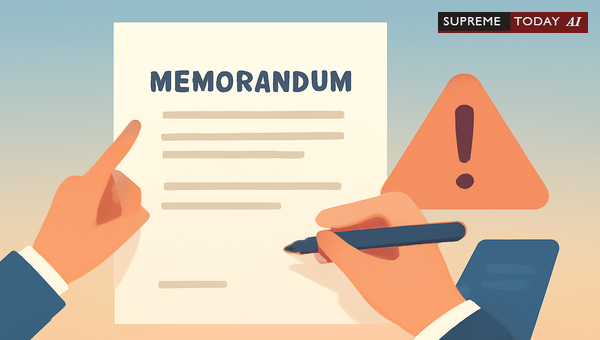 When Is a Mistaken Ground in a Memorandum by Counsel Binding on a Party?