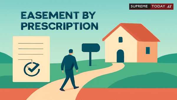 Does a Mistaken Survey Number in Pleadings Defeat an Easement by Prescription Suit