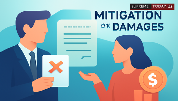 Mitigation of Damages in Contract Law: Duty to Minimize Losses and Legal Consequences