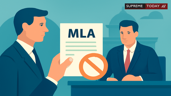 Authority for MLA Disqualification Under Article 191 Office of Profit Grounds