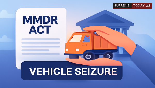 Vehicle Release Jurisdiction Under the MMDR Act: Judicial Magistrate vs Special Court Powers