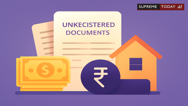 Admissibility of Unregistered Documents for Money Claims under Indian Registration Law