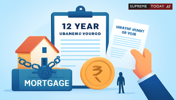 Limitation Period for Mortgage Enforcement: 12-Year Rule in Indian Debt Recovery Suits