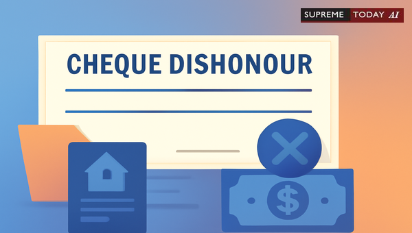 Can You Continue Section 138 Cheque Bounce Cases After Full Mortgage Debt Payment?