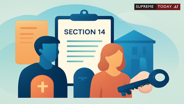Mortgagor Death during SARFAESI Section 14 Proceedings: Substitution Not Required