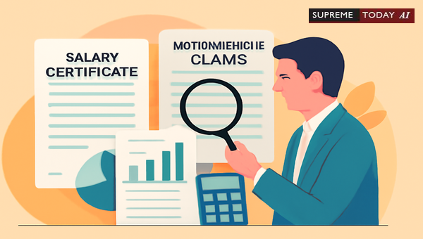 Determining Compensation in MVC Claims Using Oral Evidence Without Salary Certificates