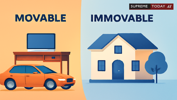 Defining Movable and Immovable Property Distinctions Under Indian Statute and Case Precedents