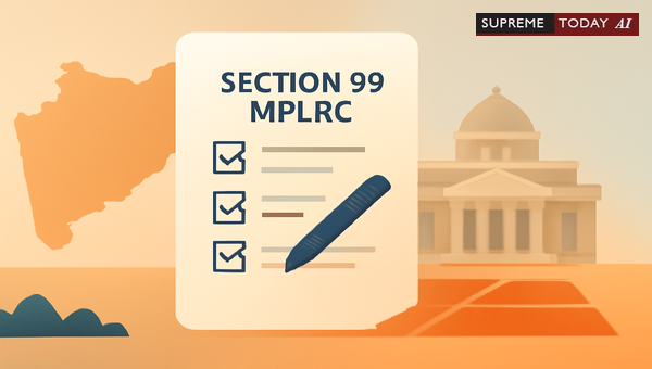 Section 89 MPLRC Government Land Bandobast Rules and Title Settlement Procedures