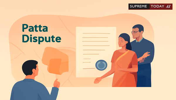Procedures for Indian Courts When Multiple Claimants Produce Conflicting Original Pattas