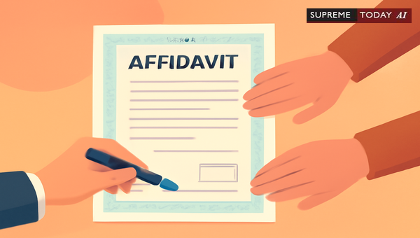 Can Multiple Signatories File a Joint Affidavit on One Non-Judicial Stamp Paper?