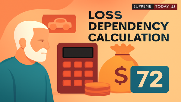 Supreme Court Multiplier Determination for 72-Year-Old Deceased in Motor Accident Claims