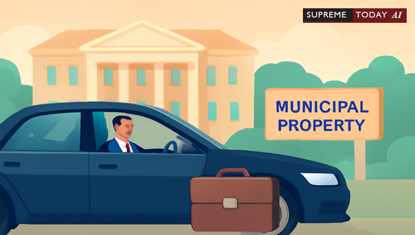 Legal Implications of Displaying Municipal Chairperson Boards on Private Vehicles