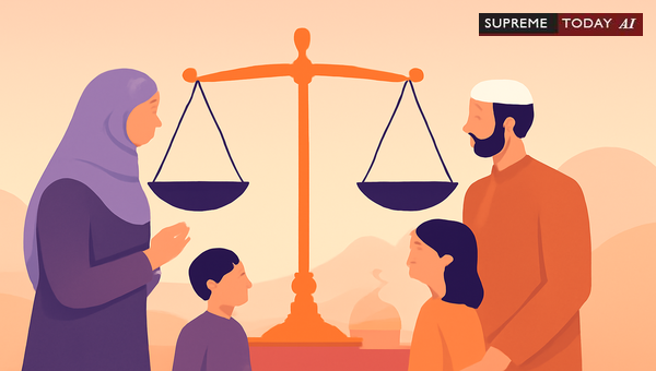 Inheritance Shares for a Muslim Widow and Children under Shariat Law Principles